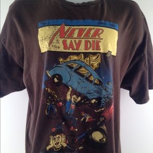 Goonies Never Say Die Sloth Men's XXL Graphic Tee